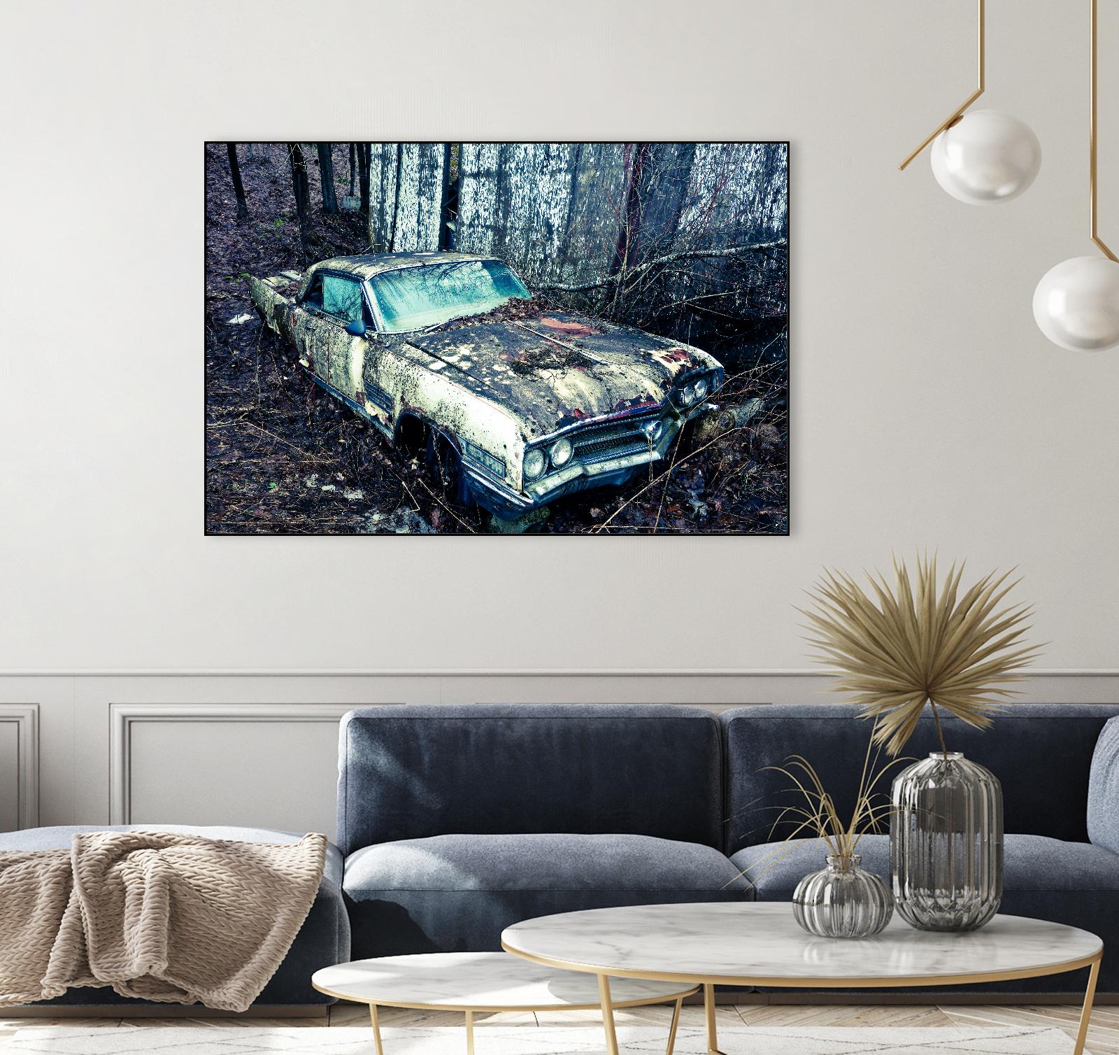 Car I by Jean-François Dupuis on GIANT ART - grey photo art
