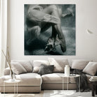 Float 2 by Peter Morneau on GIANT ART - black figurative ballerine