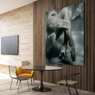 Float 2 by Peter Morneau on GIANT ART - black figurative ballerine