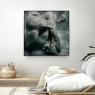 Float 2 by Peter Morneau on GIANT ART - black figurative ballerine