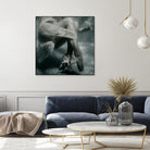 Float 2 by Peter Morneau on GIANT ART - black figurative ballerine