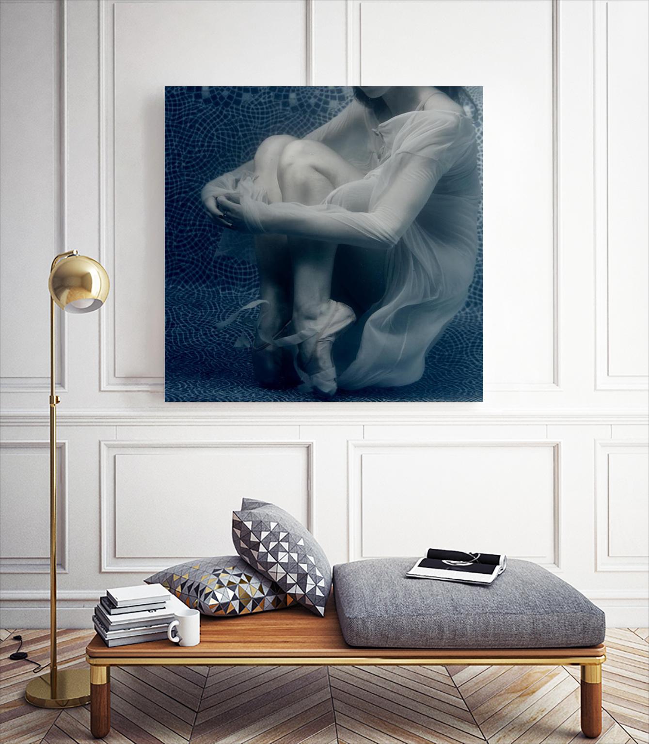 Wrap by Peter Morneau on GIANT ART - beige figurative ballerine