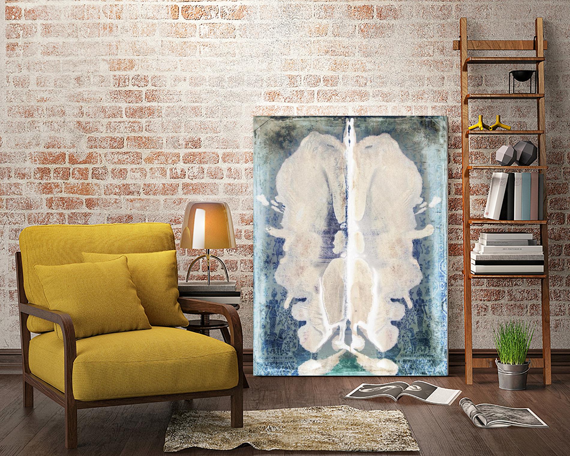 White Ink Laos by Daniel Stanford on GIANT ART - white abstract cerveau