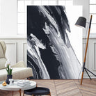 Azure Gold by Alyson Mccrink on GIANT ART - black black & white transparence