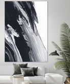 Azure Gold by Alyson Mccrink on GIANT ART - black black & white transparence