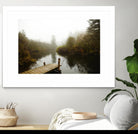 The River by Peter  Morneau on GIANT ART - green nature fall