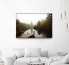 The River by Peter  Morneau on GIANT ART - green nature fall