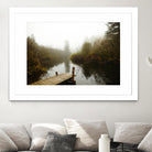 The River by Peter  Morneau on GIANT ART - green nature fall