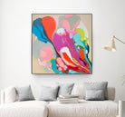 A mending Hand by Claire Desjardins on GIANT ART - orange abstract