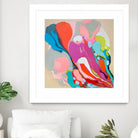 A mending Hand by Claire Desjardins on GIANT ART - orange abstract