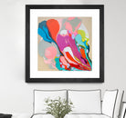 A mending Hand by Claire Desjardins on GIANT ART - orange abstract