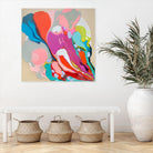 A mending Hand by Claire Desjardins on GIANT ART - orange abstract canadian