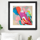 A mending Hand by Claire Desjardins on GIANT ART - orange abstract