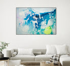 Create a Splash by Claire Desjardins on GIANT ART - yellow abstract