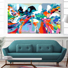 Imagine That by Claire Desjardins on GIANT ART - white abstract