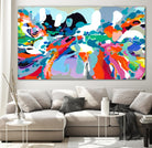 Imagine That by Claire Desjardins on GIANT ART - white abstract