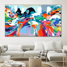 Imagine That by Claire Desjardins on GIANT ART - white abstract