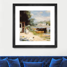 Vue de Bougival by Auguste Renoir on GIANT ART - beige masters renoir