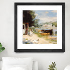 Vue de Bougival by Auguste Renoir on GIANT ART - beige masters renoir