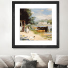 Vue de Bougival by Auguste Renoir on GIANT ART - beige masters renoir