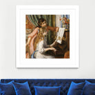 Jeunes filles au piano by Auguste Renoir on GIANT ART - beige figurative young women