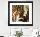 Jeunes filles au piano by Auguste Renoir on GIANT ART - beige figurative young women
