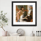 Jeunes filles au piano by Auguste Renoir on GIANT ART - beige figurative young women