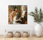 Jeunes filles au piano by Auguste Renoir on GIANT ART - beige figurative young women