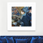 À l'opéra by Auguste Renoir on GIANT ART - beige figurative woman