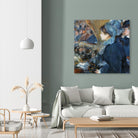 À l'opéra by Pierre-Auguste Renoir on GIANT ART - beige figurative woman