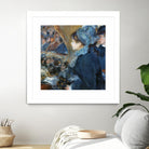 À l'opéra by Auguste Renoir on GIANT ART - beige figurative woman