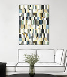 Logic-II by Lori Dubois on GIANT ART - beige patterns tan