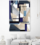 InTheKnow by Lori Dubois on GIANT ART - white & black geometric grays