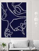 BluePoint by Lori Dubois on GIANT ART - blue linear