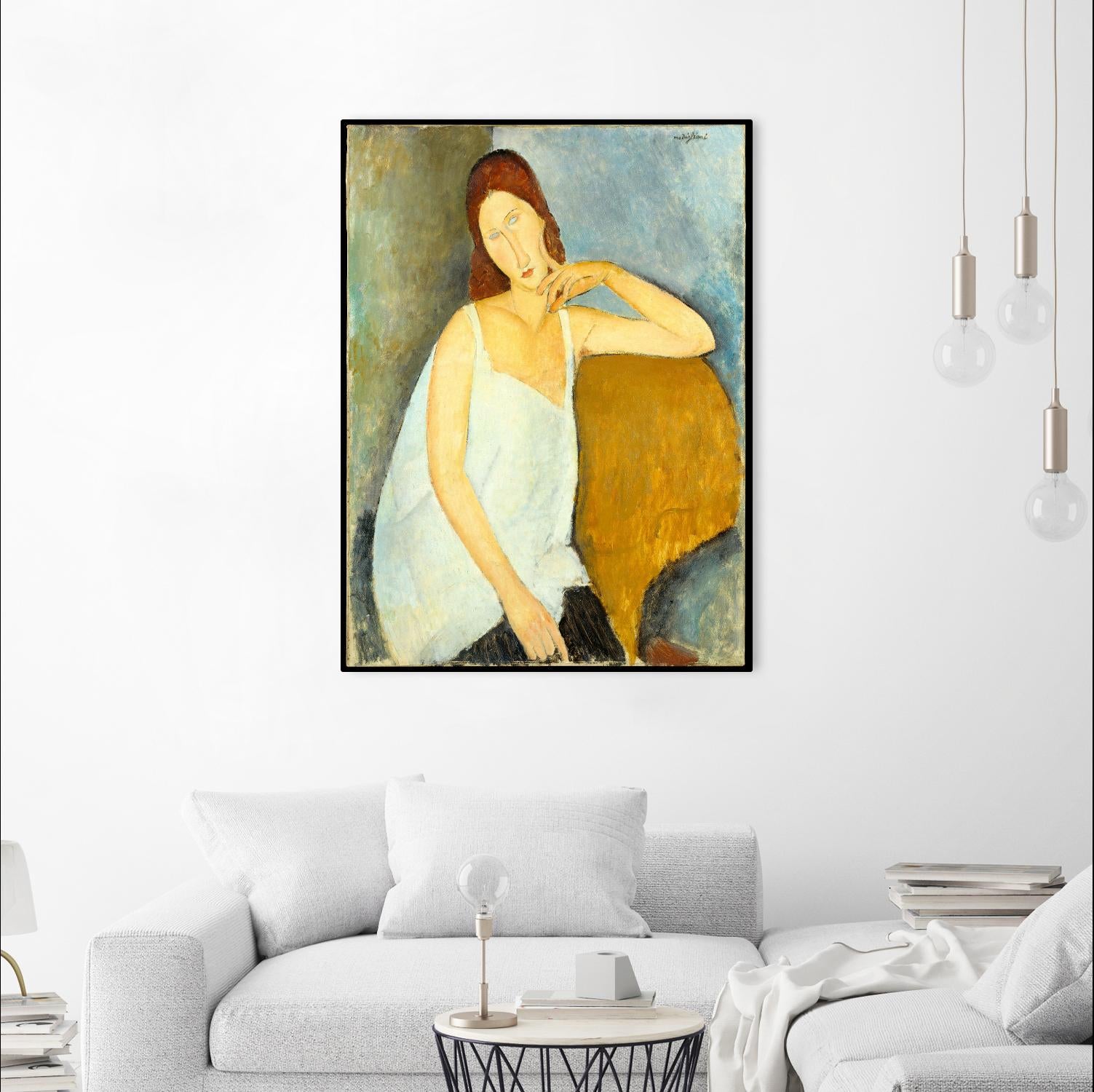 Jeanne Hébuterne (1898–1920) by Amedeo Modigliani on GIANT ART - museums