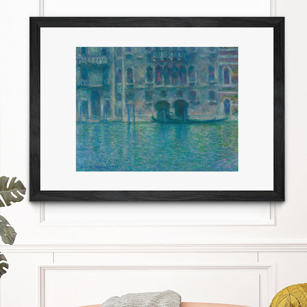 Palazzo da Mula, Venice, 1908 by Claude Monet on GIANT ART - blue masters