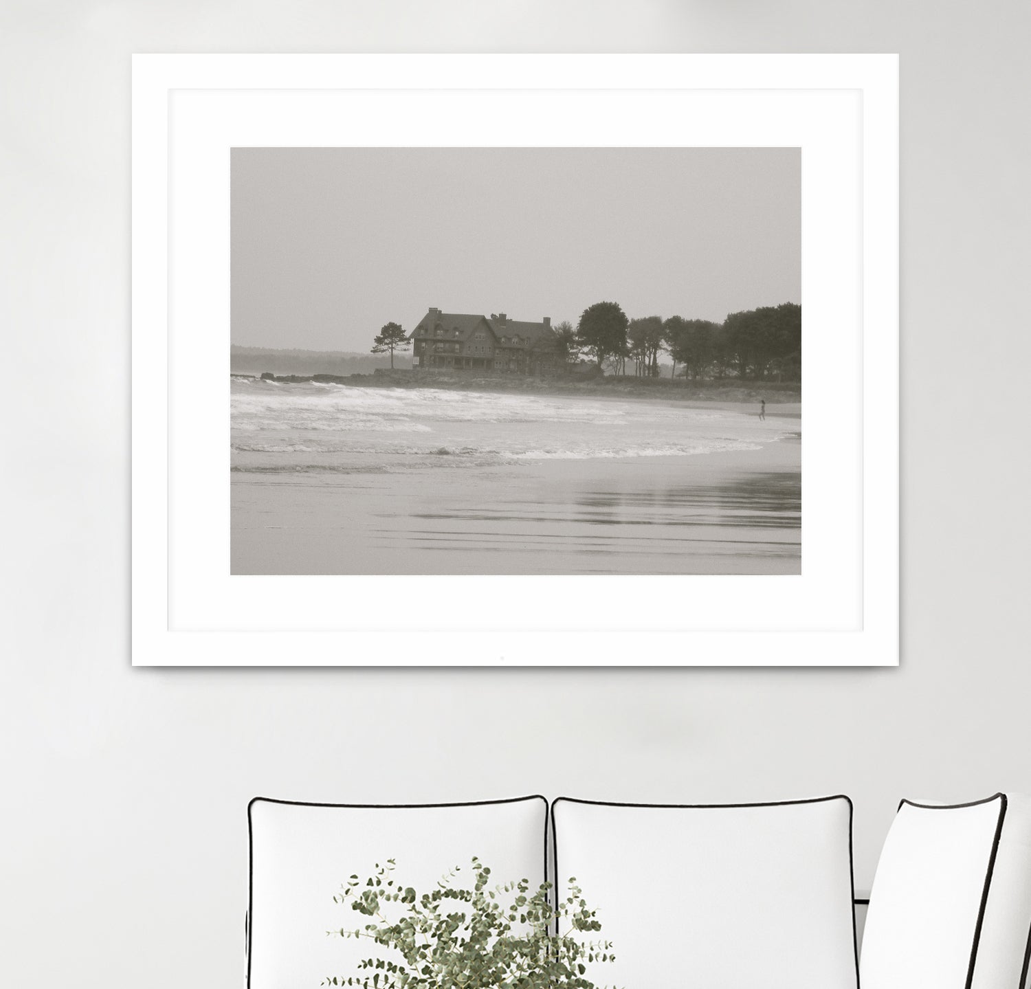 Parsons Beach by Pauline Aubut on GIANT ART - white photography sand