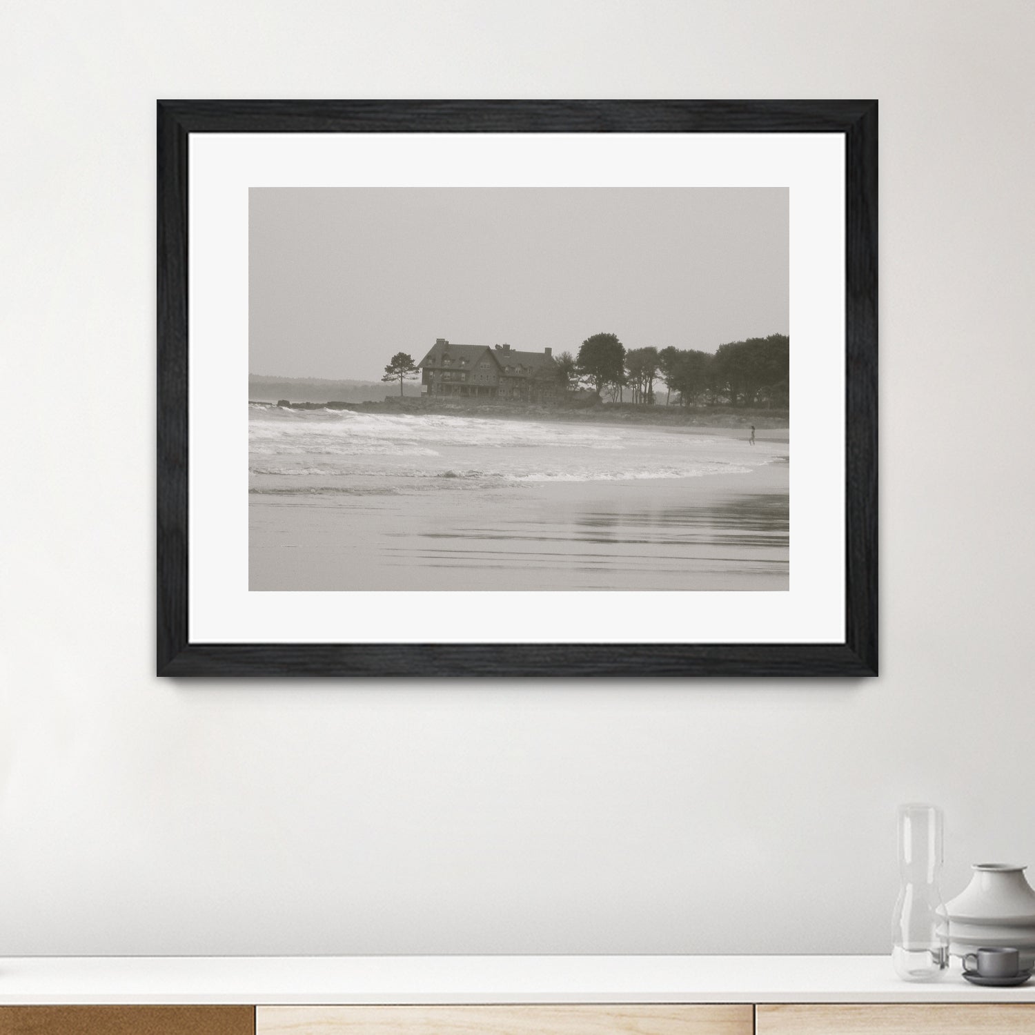Parsons Beach by Pauline Aubut on GIANT ART - white photography sand