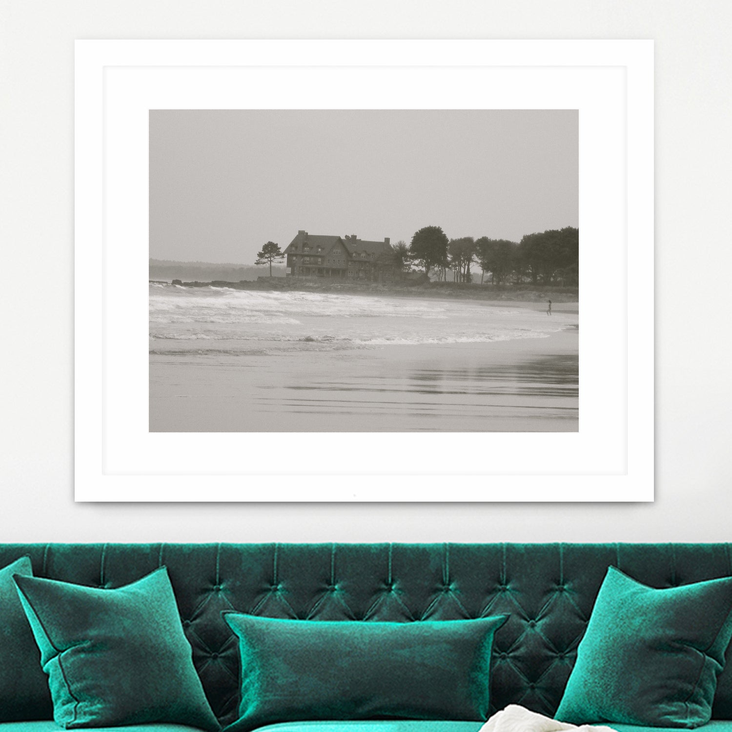 Parsons Beach by Pauline Aubut on GIANT ART - white photography sand