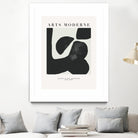 Art Moderne  by M Studio on GIANT ART - black boho