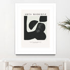 Art Moderne  by M Studio on GIANT ART - black boho