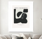 Art Moderne  by M Studio on GIANT ART - black boho
