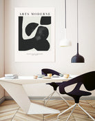 Art Moderne  by M Studio on GIANT ART - black boho