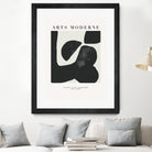 Art Moderne  by M Studio on GIANT ART - black boho