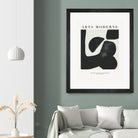 Art Moderne  by M Studio on GIANT ART - black boho