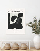 Art Moderne  by M Studio on GIANT ART - black boho