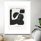 Art Moderne  by M Studio on GIANT ART - black boho