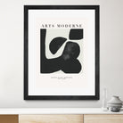 Art Moderne  by M Studio on GIANT ART - black boho