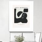 Art Moderne  by M Studio on GIANT ART - black boho