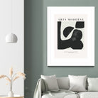 Art Moderne  by M Studio on GIANT ART - black boho
